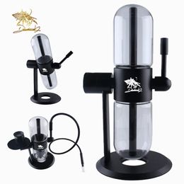 Hookah Oil Rig Burner Bong Water Pipes kits con tubo de vidrio macho Tubo de silicona para fumar Pipas de agua de plasma de múltiples fuentes