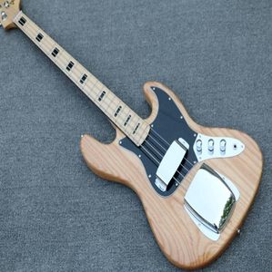 Nueva llegada de alta calidad F vintage 03975 Marcus Miller Signature Jazz Bass 4 String Natural Color Class Bass2315204