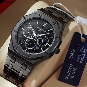 Nouveauté haute qualité Vintage en acier inoxydable Couple montre étanche Sport montres montre-bracelet hommes montre