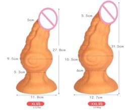 Nouveauté énorme gode Plug Anal jouets sexuels pour femmes masturbateurs gros fesses dilatateur Faloimetor femmes godes 3381508