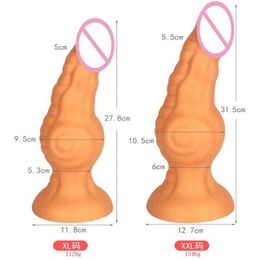 Nieuwe Collectie Enorme Dildo Anale Plug Speeltjes Voor Vrouwen Mannen Masturbators Big Butt Dilatator Faloimetor Vrouwen Dildos212K