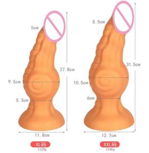 Nouveauté énorme gode Plug Anal jouets sexuels pour femmes masturbateurs gros fesses dilatateur Faloimetor femmes godes7904006