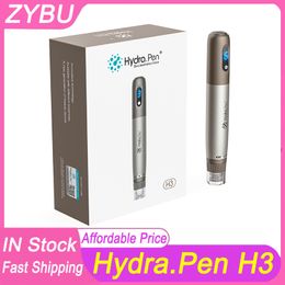 Nouvelle arrivée Hydra Derma Pen Nano Water Mesotherapy Miconeedle Dermapen Mesogun Aigules CARTRIDGES HYDRA.PEN H3 CARE FACIAL SHET