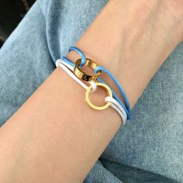 Nouveau cadeau d'arrivée cadeau coréen mignon belles femmes ka bracener bracelet fête tendance déclaration d'anniversaire cadeau afsl