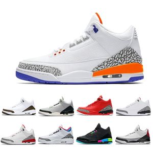 nouvelle arrivée Knicks Rivals Hommes Basketball Chaussures Noir Ciment Infrarouge 23 Séoul Pur Blanc Designer Chaussures Sport Baskets Formateurs Taille 7-13