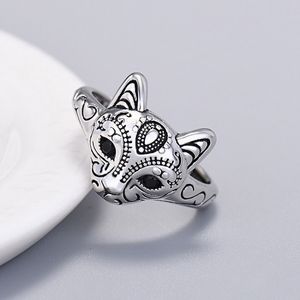 Nouveau arrivée Lepoard Head Ring Ajustement Femmes Girl Animal Ring Leopard pour Gift Party Fashion Bijoux Accessoires