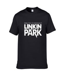 Nieuwe Collectie Brief Print Linkin Park T-shirts Rock Muziek Merk Band Team Mode T-shirt Mannen Tops Tees Cotton7725654