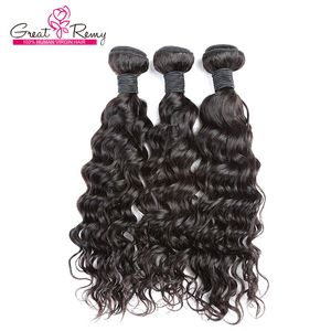 Nieuwe Collectie Losse Krullend Wave Menselijk Haar Bundels 8-34 Inch Gratis Verzending Greatremy Braziliaanse Virgin Hair Extensions