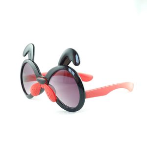 Loverly Dog Lunettes de soleil couleur bonbon Mignon Doggy Lunettes de soleil UV400 Enfants Lunettes 5 couleurs en gros