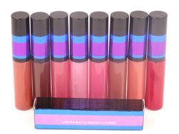 Nouvelle Arrivée Lustre Matte Rouge Alevars Lip Gloss Lipgloss étanche 15 couleurs 3G 15pcs / lot