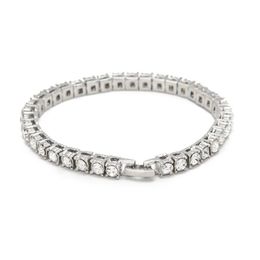 Bracelet de Tennis en cristal de luxe, couleur or argent, pour femmes et filles, accessoires de main de fête de mariage, bijoux 223Y, nouvelle collection