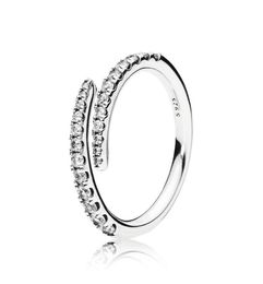 Новое поступление, роскошные дизайнерские ювелирные изделия, кольцо с бриллиантом CZ, оригинальная коробка для кольца из стерлингового серебра 925 пробы, кольцо с падающей звездой4353589