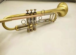 Nouveauté MARGEWATE Bb trompette en laiton plaqué Instrument de musique professionnel avec étui embout livraison gratuite