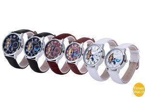 Nouvelle arrivée hommes mode sport marque montres à quartz montres en cuir décontractées