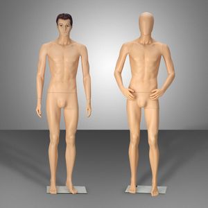 Nieuwe aankomst mannen huid mannequin huidmodel kleding display fabriek directe verkoop