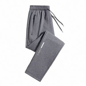 Nouvelle arrivée Mens pull tricoté Joggers coréen Fi Cott taille élastique pantalon hommes Sport Lg Fitn Sportswear pantalon v2Gb #