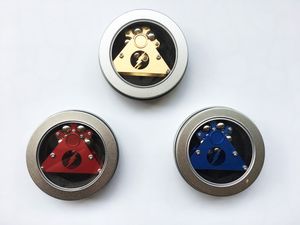 Nieuwe aankomst metalen ferris wiel fidget spinners machinaal bewerkte spinner met stalen ballen 3 kleuren aluminium handspinners EDC decompressie speelgoed