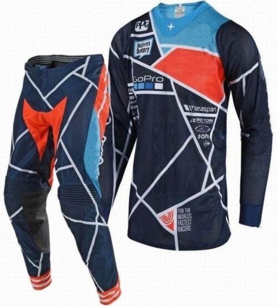 Combinaison de Motocross pour tout-terrain ATV MX, maillot et pantalon de course Combo moto Dirt Bike, ensemble d'équipement d'équitation, nouvelle collection, KUiQ8248330