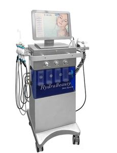 Nieuwe aankomst Multifunctionele 9 in 1 Diamond Hydra Dermabrasion Oxygen Facial Machines voor Gezicht Diepe Clean Facial Skin Beauty Hydra Equpment