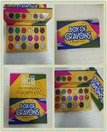 Nouvelle palette d'arrivée Boîte de crayons Cosmetics Palette de fards à paupières 18 couleurs palette d'ombre mimer