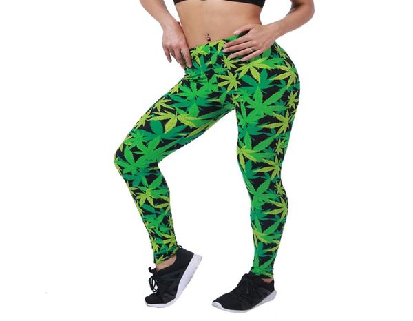 Nueva llegada Leggins estampados Push Up Fitness Sexy dibujos animados 3d mujeres alta calidad Casual Leggings cebra hoja verde Floral Pants4328090