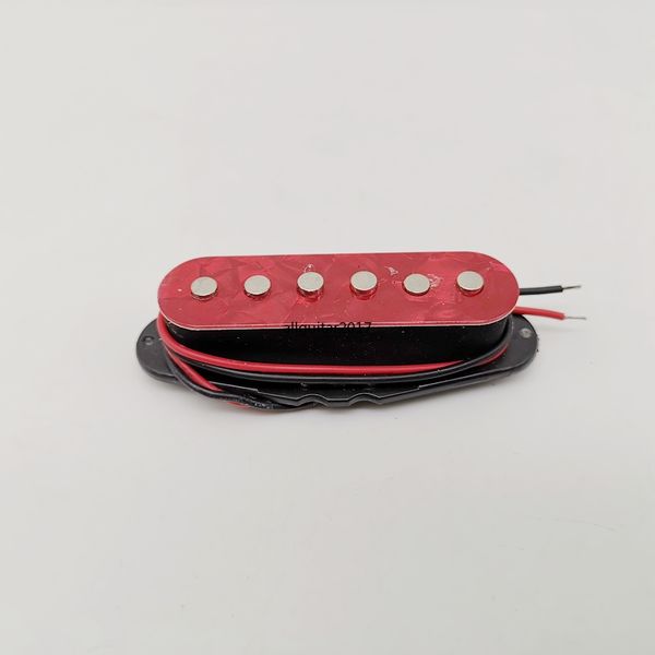 Nouvelle arrivée Rouge ST bobine simple guitare rouge Micros