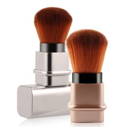Nieuwe aankomst Intrekbare enkele make -upborstel Upscale make -upborstel Make -upgereedschap Losspoeder Blush -borstel J1546