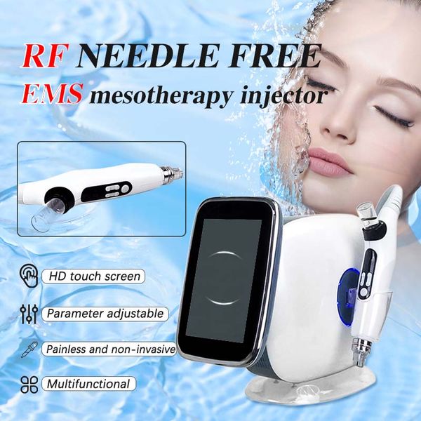 Recién llegado, inyector de mesoterapia sin aguja RF, antienvejecimiento, multifuncional, reduce el acné, máquina de belleza para el cuidado de la piel