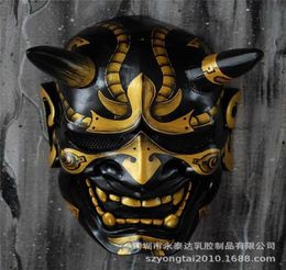 Nouvelle arrivée samurai japon prajna divil div divam démon dutex hannya fête du costume de la fête ONI cosplay props5812311