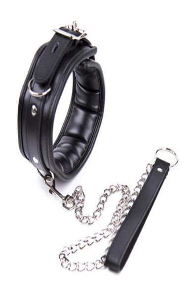 Nouvelle arrivée Toys Sexy Black Red Collier Collier Bondage avec Belt Sex Products For Women Fetish Erotic Role Play6759675