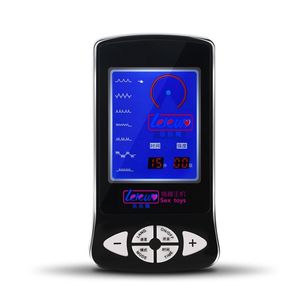 Nieuwe Collectie Single Output Elektrische Schok Power Box Controller Electro Stimulatie Massage Volwassen Sex Producten Y18102306