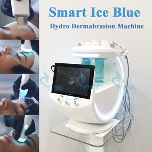 Peeling de la peau du visage Hydra Dermabrasion aspirateur Jet d'oxygène Peel BIO lifting Machine à ultrasons équipement hydrofacial