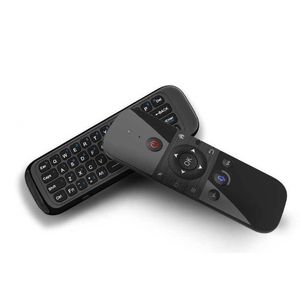 2.4G Mini clavier sans fil IR apprentissage gyroscope détection M8 voix télécommande Air souris pour mini PC android tv box