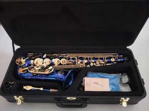 Nieuwe Collectie Suzuki Hoge Kwaliteit Alt Eb Saxofoon Messing Goudlak Sax Prestaties Muziekinstrument Met Case Accessoires