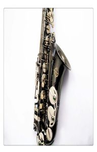 Nieuwe Collectie SUZUKI Hoge Kwaliteit Altsaxofoon Eb Tune Messing Zwart Nikkel Oppervlak Sax Muziekinstrument met Case Accessoires2999522