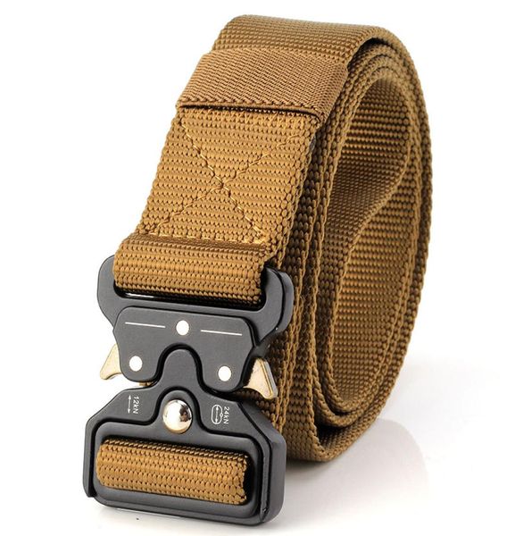 Nouveauté SWAT équipement armée ceinture Men039s robuste soldat américain Combat tactique ceintures robuste 100 Nylon ceinture 2453941