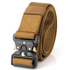 Nieuwe aankomst SWAT Tactische apparatuur Legerriem Men039S Zware US Soldier Combat Tactical Belts Sturdy 100 Nylon Taillband2453941