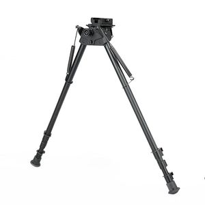 Nieuwe aankomst tactische accessoire 27 inch tactische bipods Zwarte hoogte bereik ongeveer 38-63cm voor buiten gebruik CL17-0027