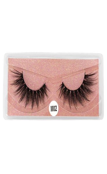 Nouvelle arrivée épais naturel faux cils accessoire de maquillage pour les yeux doux vif fait à la main faux cils extensions 10 modèles DHL 1518057