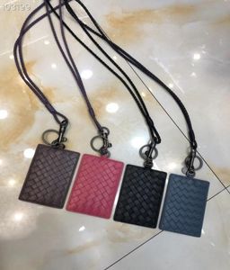 Nouvelle arrivée Top Quality Whole Fashion Carte Holder Luxury Designer Simple Crochet Greil Leather Business Bus Cartes Bus CARTES Long 844823