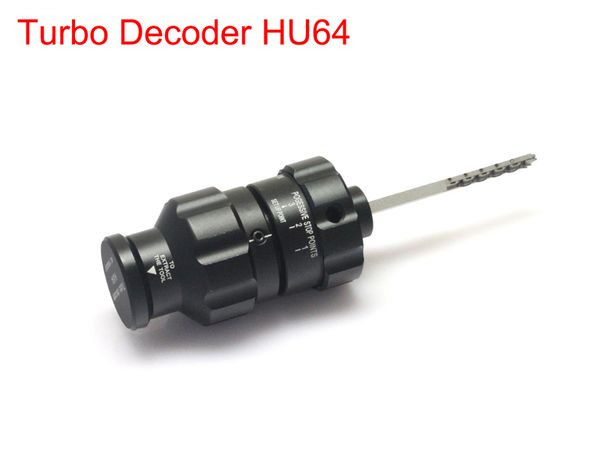 Nouvelle arrivée TURBO DECODER HU64 pour mercedes-benz, voiture porte ouverte HU64 Turbo décodeur pour mercedes-benz, HU64 décodeur locksimth outil