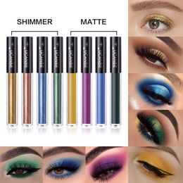 Nieuwe Collectie Ucanbe Liquid Oogschaduw Matte Shimmer Glitter Eyes Make Matup Metalen Fonkelende Waterdichte Langdurige Oogschaduw Set 30Sets / partij DHL