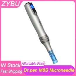 Nouvelle arrivée mise à niveau des cartouches d'aiguilles anti-reflux Dr.pen M8S soins de la peau Machine de beauté croissance des cheveux méso thérapie Microneedling rouleau Dermapen MTS outil Derma Pen