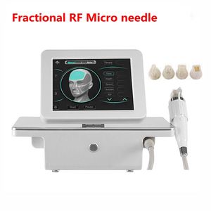 Diseño 4 puntas Microneedle Fractional RF Machine Micro Needle Cuidado de la piel Belleza Eliminación de arrugas Estiramiento facial Apretar Reducir los poros Antiestrías