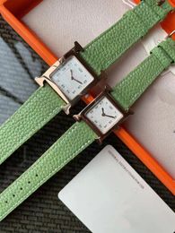 Nieuwe collectie dames casual vierkant horloge quartz batterij 22 mm