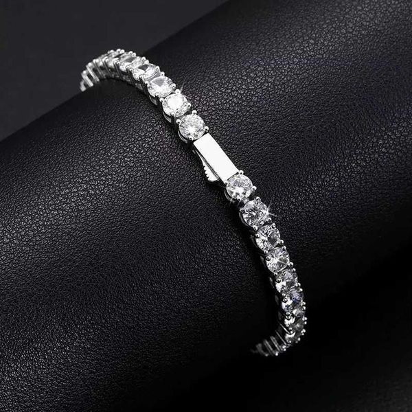 Nueva llegada, joyería para mujer, pulsera de tenis con diamantes de moissanita Vvs, pulsera de tenis con diamantes cultivados en laboratorio, 216Z