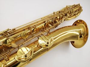 Nouvelle arrivée Yanagisawa B-901 Baritone saxophone en laiton tube doré de surface de surface