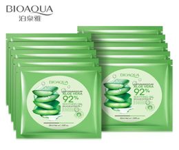 Nouvelle arrivée Bioaqua Natural Aloe Vera Gel Face Masque hydratant Contrôle d'huile Masque enveloppé Pores Masque facial Cosmetic Skin CA8285335