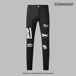 Nouveautés AMlRl Hommes Luxe Denim Jeans Trous Pantalons Jeans Coolguy Biker Pantalon Homme Vêtements mode jeans AMI sstraight pantalon Designer jeans