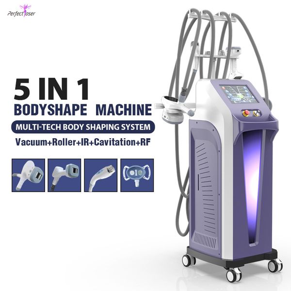 Nouveautés Machine de Cavitation de forme de corps équipement ultrasonique d'élimination de Cellulite équipement de levage de peau RF manuel vidéo